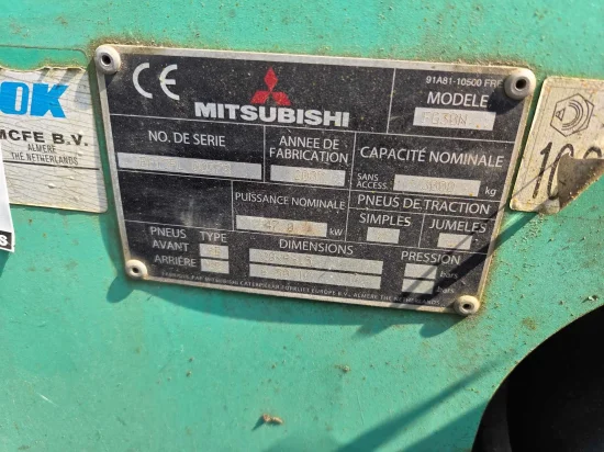 LPG forklift MITSUBISHI