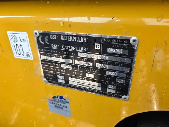 LPG forklift CATERPILLAR
