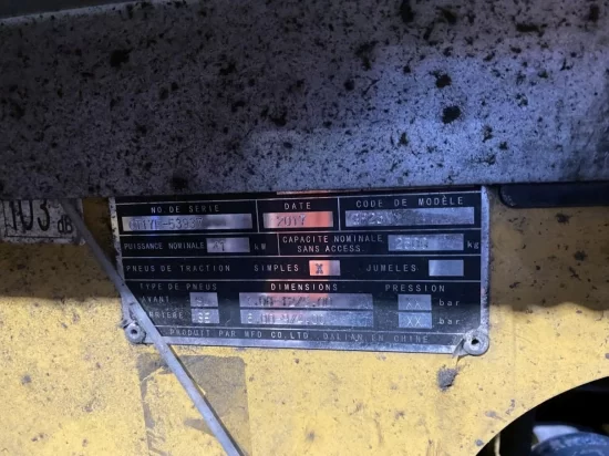 LPG forklift CATERPILLAR