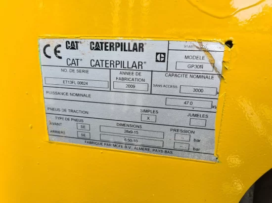LPG forklift CATERPILLAR