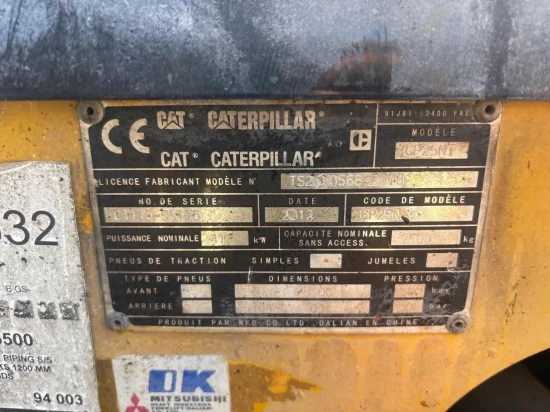 LPG forklift CATERPILLAR