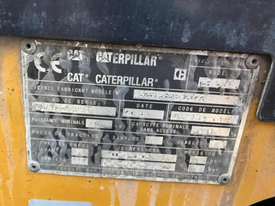 LPG forklift CATERPILLAR