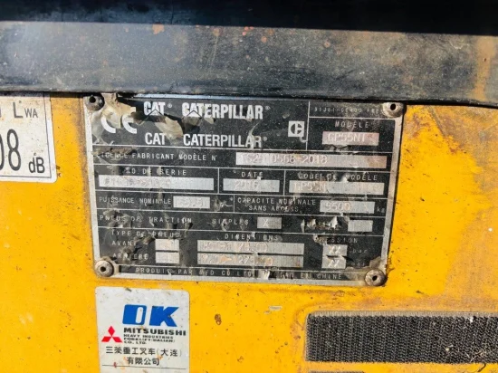 LPG forklift CATERPILLAR