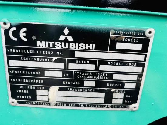 LPG forklift MITSUBISHI