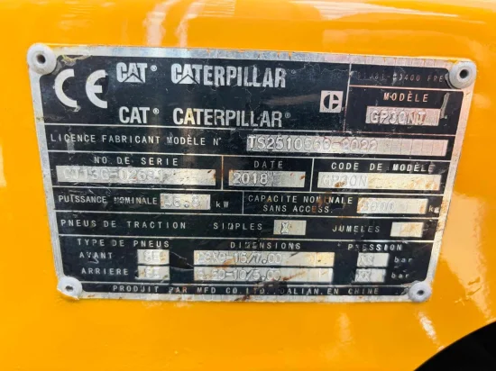 LPG forklift CATERPILLAR
