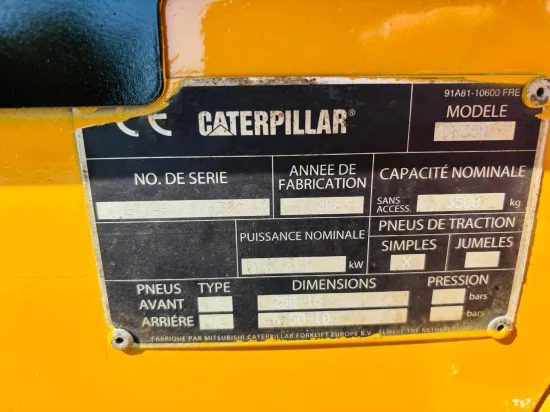 diesel forklift CATERPILLAR